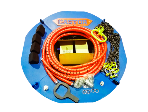 Сваескусыватель CASTOR чаша на миниэкскаватор для свай 150х150-200х200