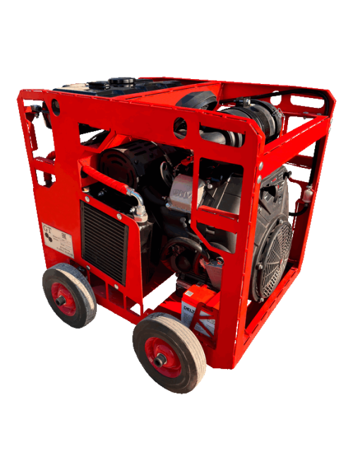 Гидростанция дизельная GT-22HP-40/220 для сваерезов CASTOR
