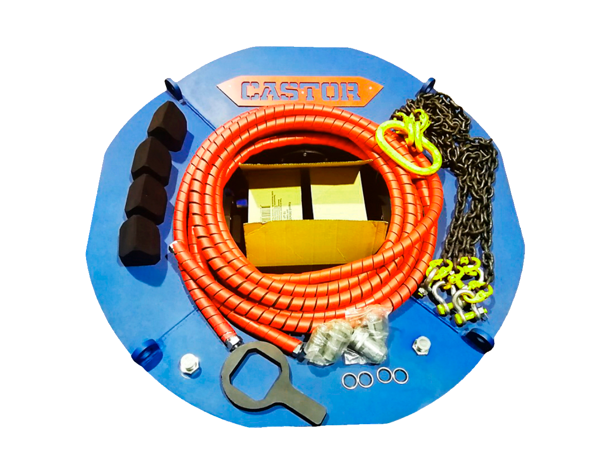 Сваескусыватель CASTOR чаша на миниэкскаватор для свай 150х150-200х200