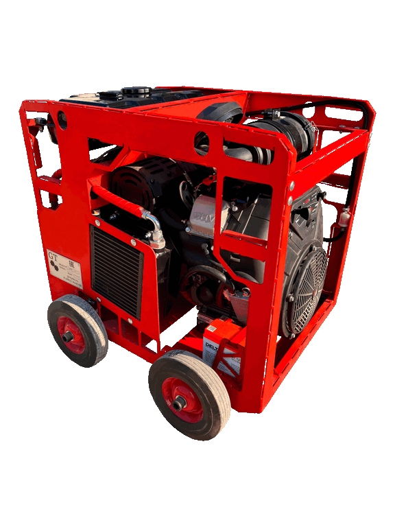 Гидростанция дизельная GT-22HP-40/220 для сваерезов CASTOR